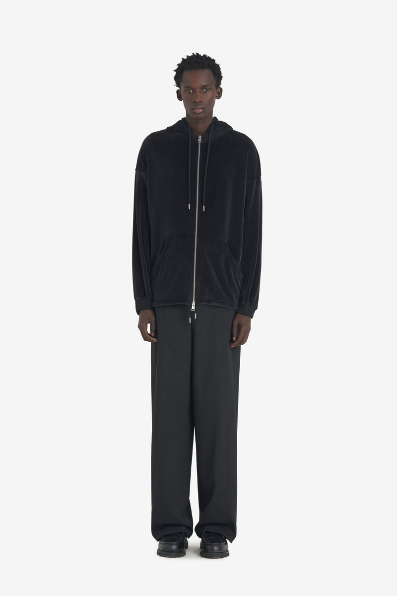 Velvet Jeremy Shaw Hoodie BLACK 4