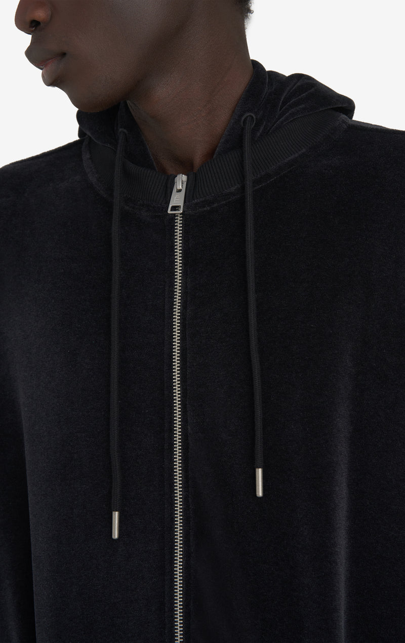 BETWEEN HOODIE - BLACK XXS / BLACK