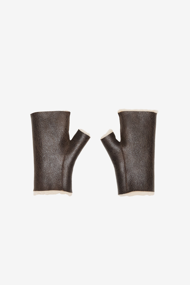 RAVE GLOVES - DK BROWN DK BROWN 1