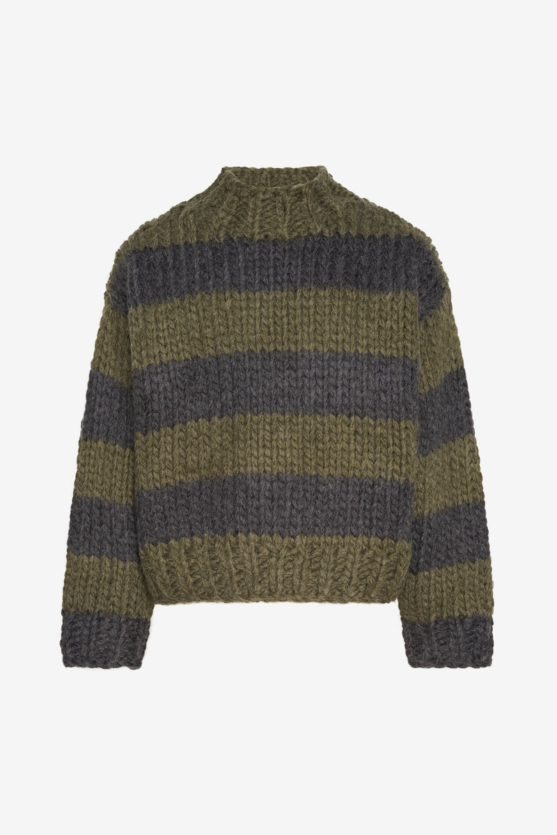 FIGURE SWEATER - KHAKI KHAKI 1