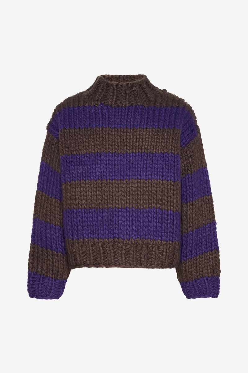 FIGURE SWEATER - PURPLE PURPLE 1