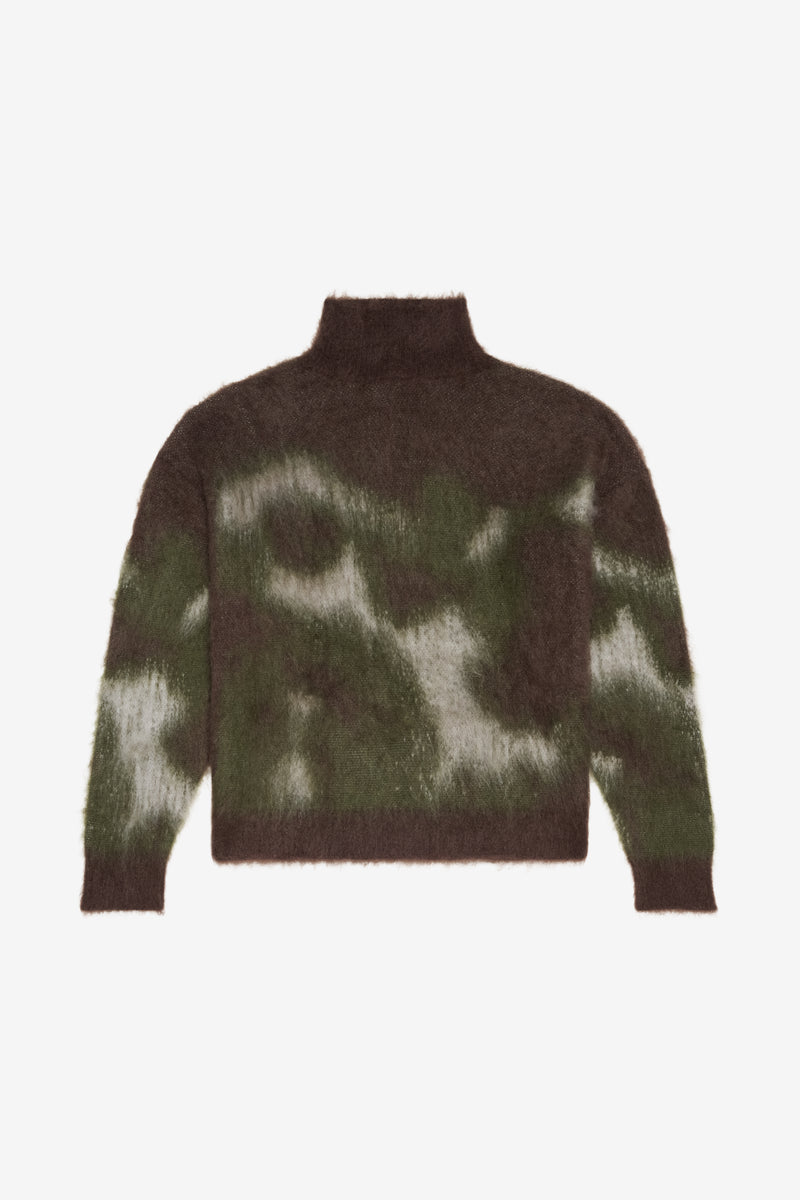 QUARTIER BRUSHED SWEATER - KHAKI KHAKI 1