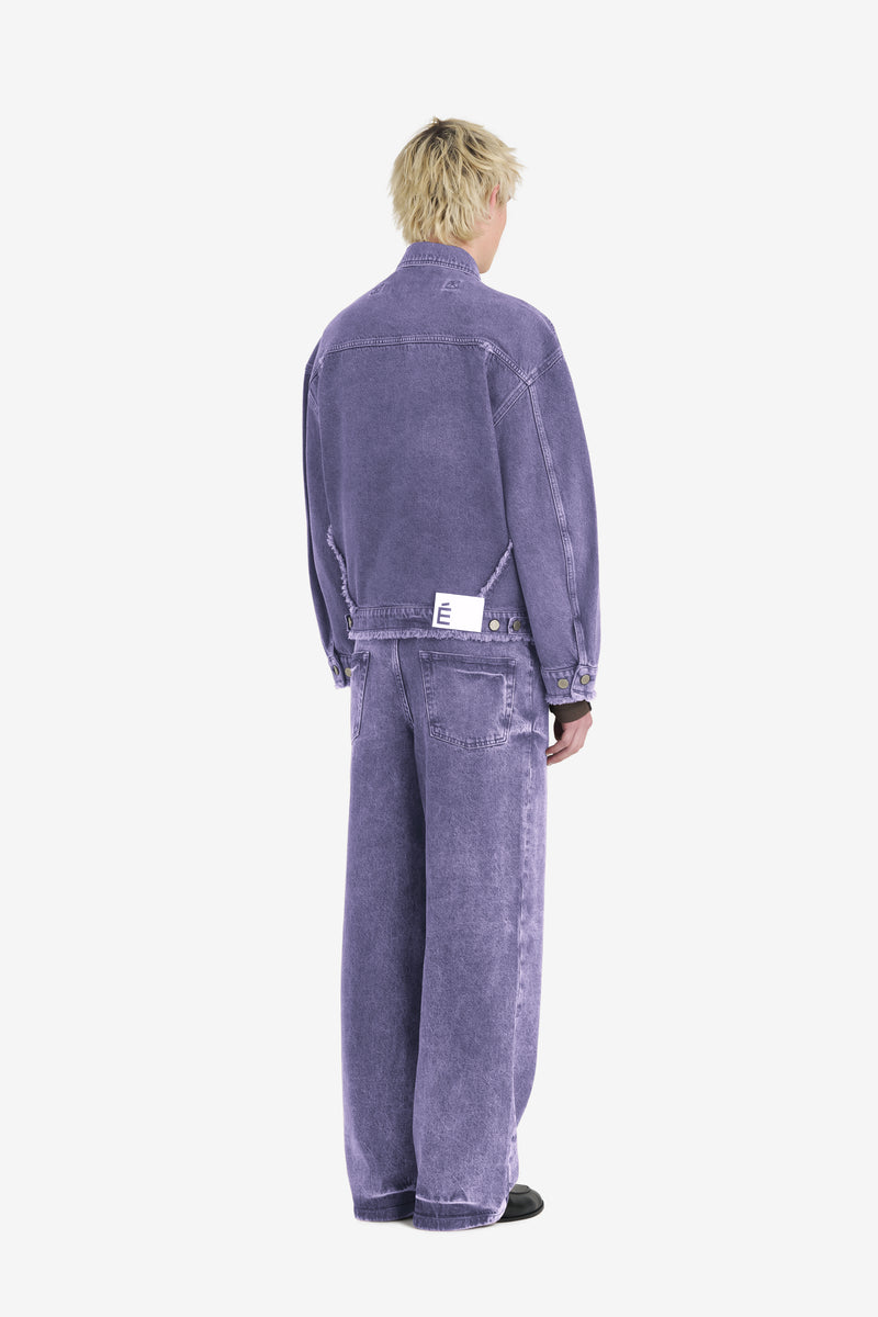 Denim Jacket PURPLE 4