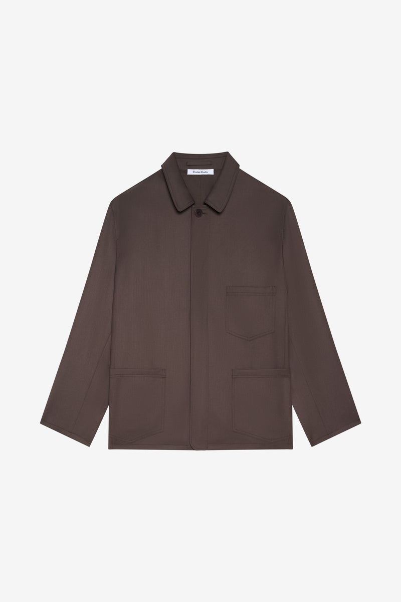 EXHIBITION JACKET - DK BROWN DK BROWN 1