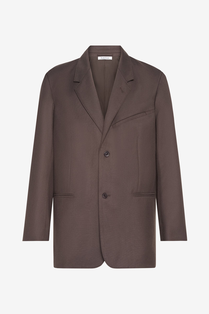 UNKNOWN JACKET - DK BROWN DK BROWN 1