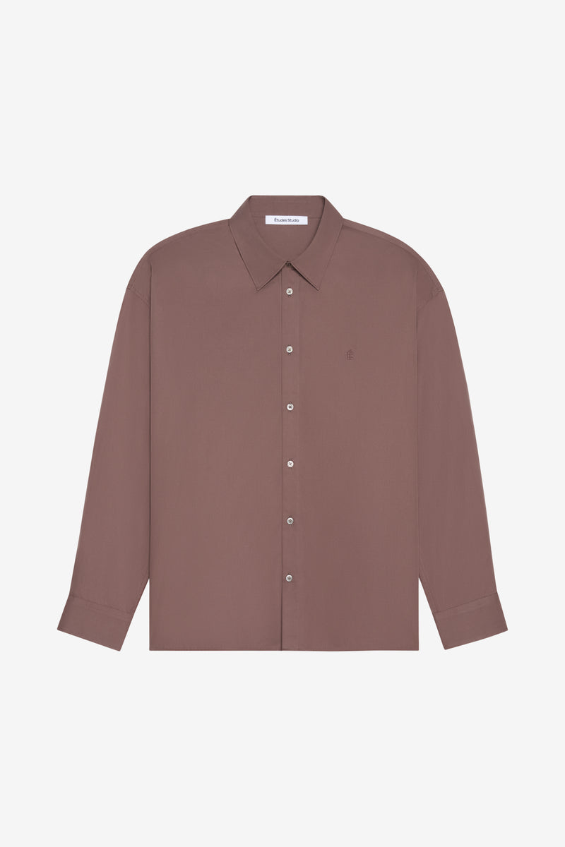 ILLUSION SHIRT - BROWN BROWN 1