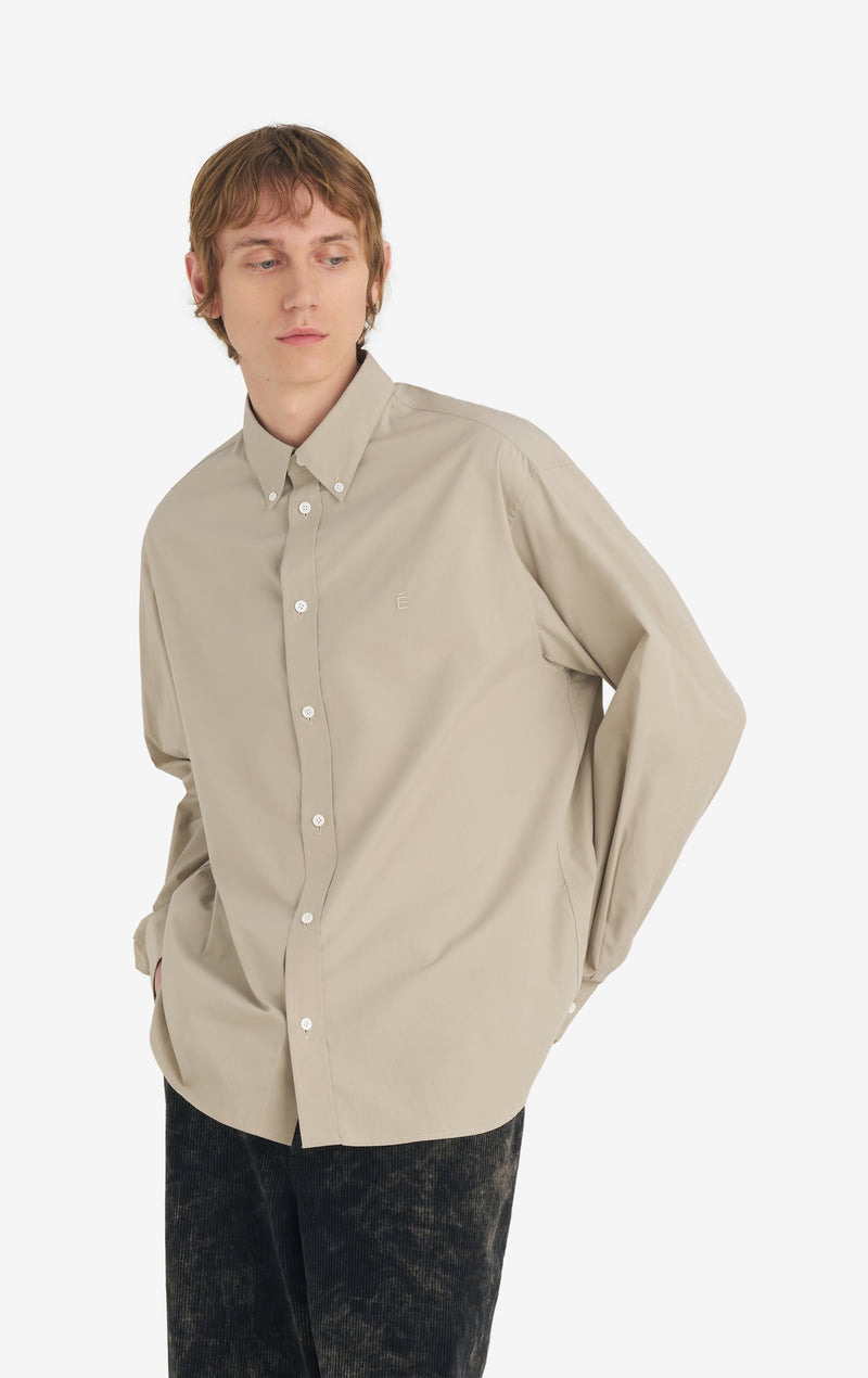 AVENUE SHIRT - BEIGE 42 / BEIGE