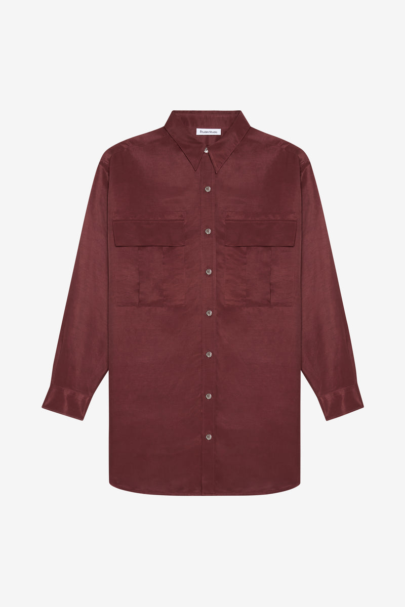 EMPREINTE SHIRT - WINE WINE 1