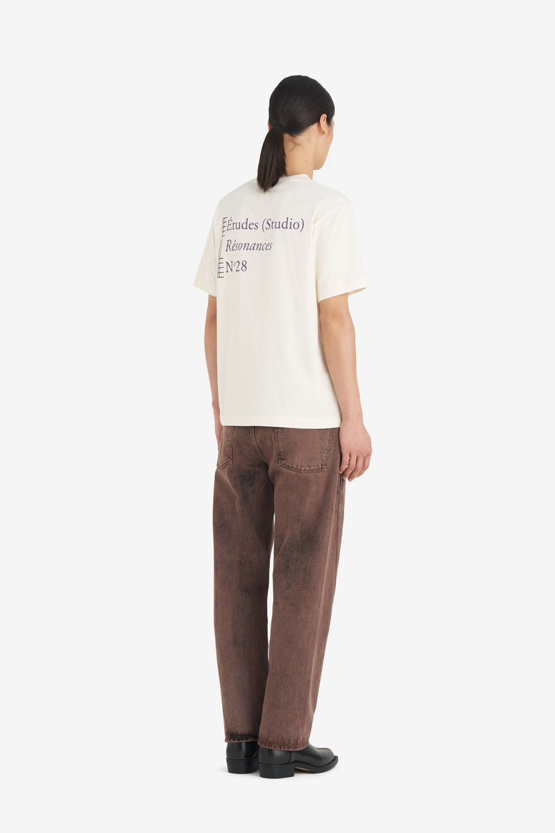 T-shirt Wonder N°28 BLANC CASSÉ 5