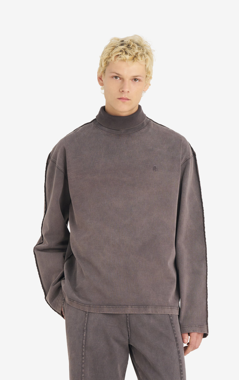 POETRY TEE-SHIRT - DK BROWN XXS / DK BROWN