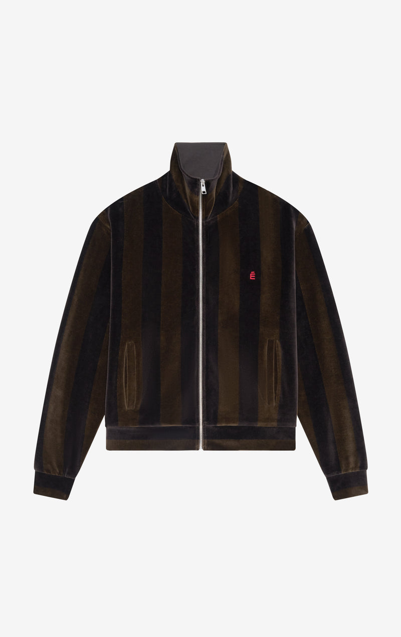 MELVILLE VELVET JACKET - KHAKI