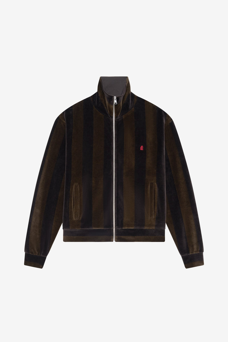 MELVILLE VELVET JACKET - KHAKI KHAKI 1