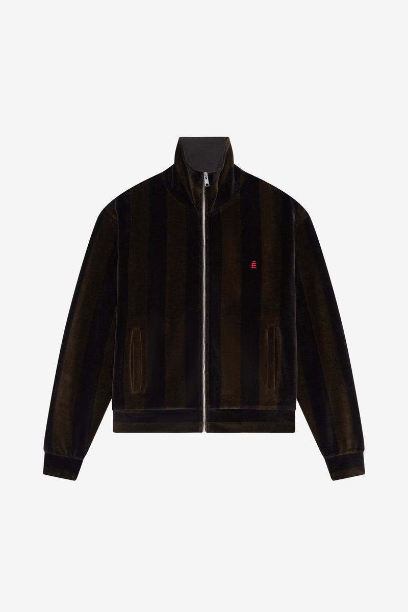MELVILLE VELVET JACKET - KHAKI KHAKI 1