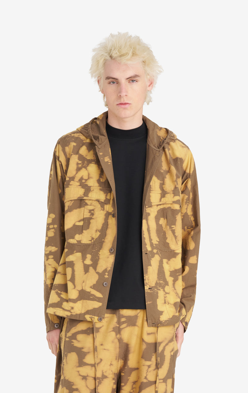 GOING LS BLEACH SHIRT - KHAKI