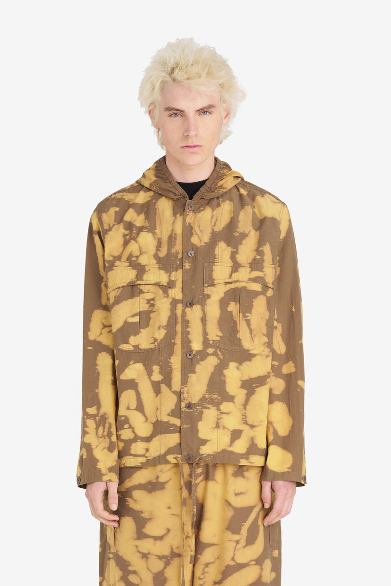 GOING LS BLEACH SHIRT - KHAKI KHAKI 4