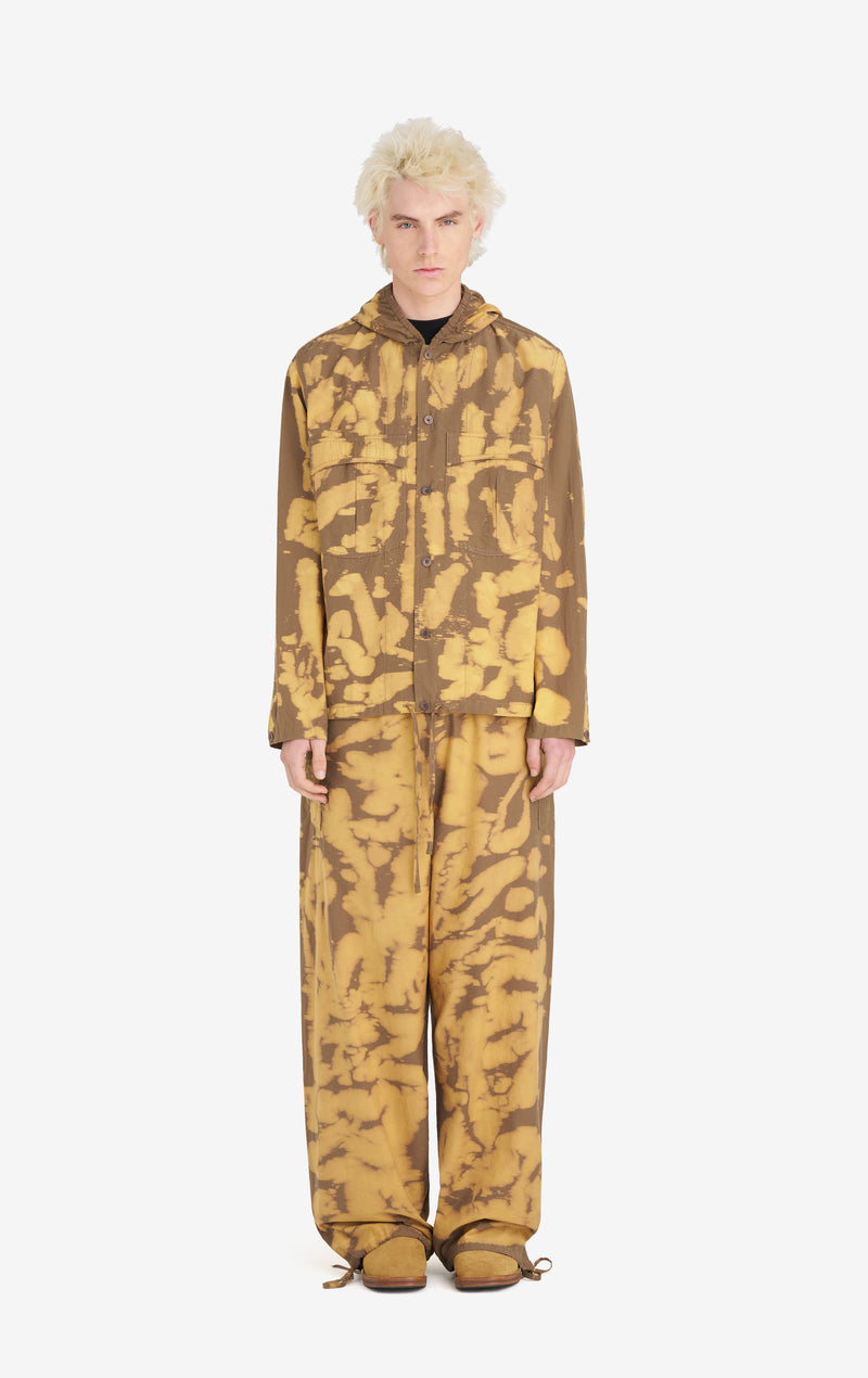 GOING LS BLEACH SHIRT - KHAKI