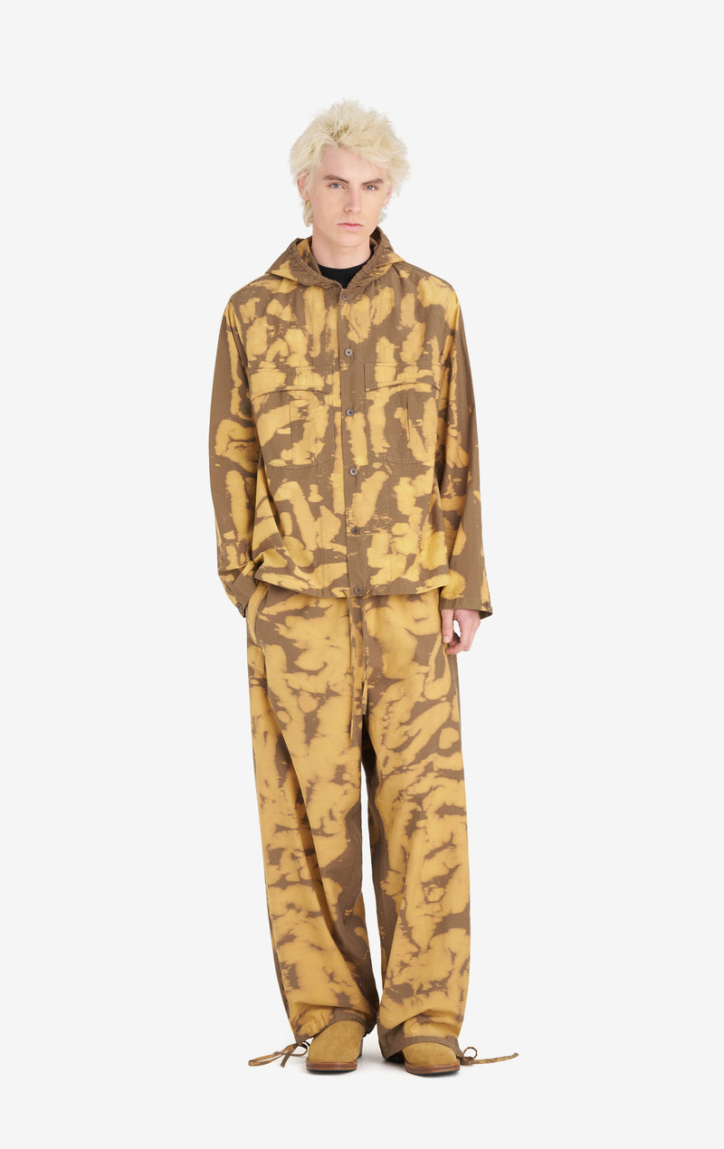 GOING LS BLEACH SHIRT - KHAKI