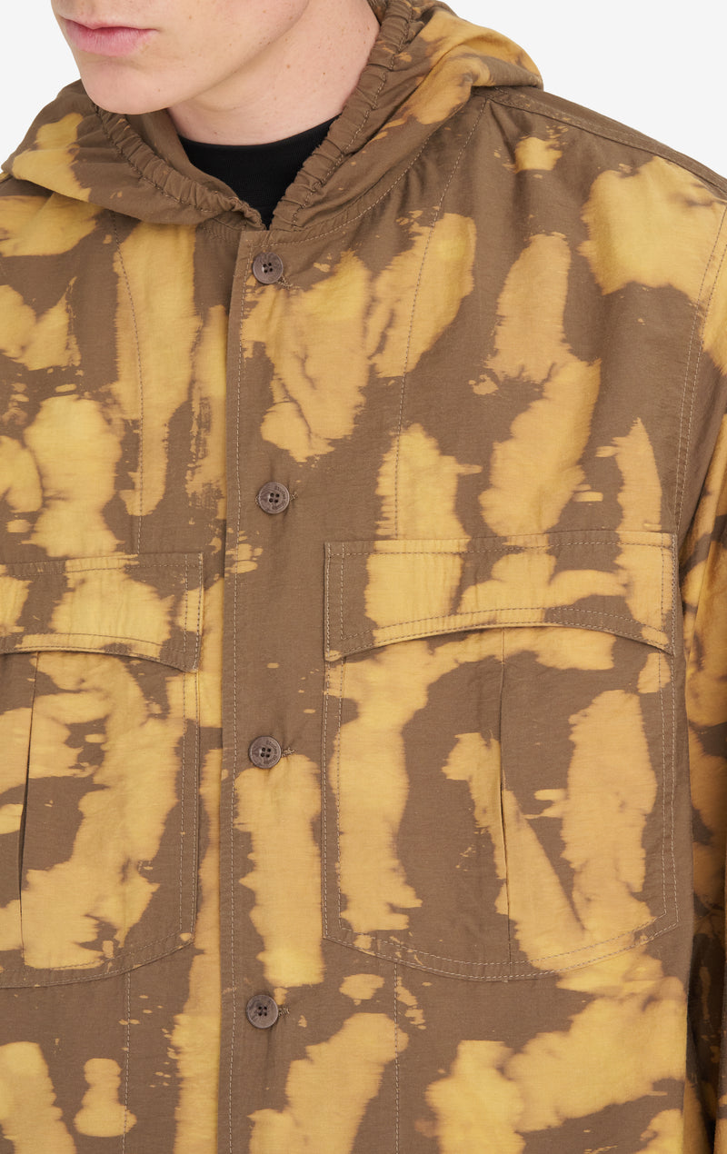 GOING LS BLEACH SHIRT - KHAKI