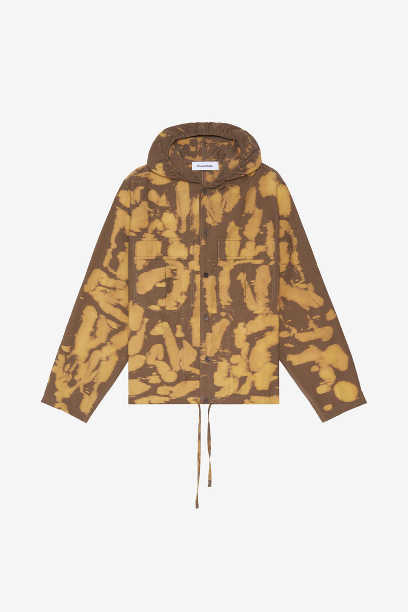 GOING LS BLEACH SHIRT - KHAKI KHAKI 1