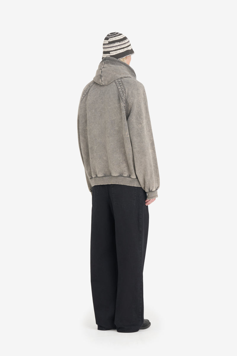 SPHÈRE À CAPUCHE OVERSIZE GRIS LT 5