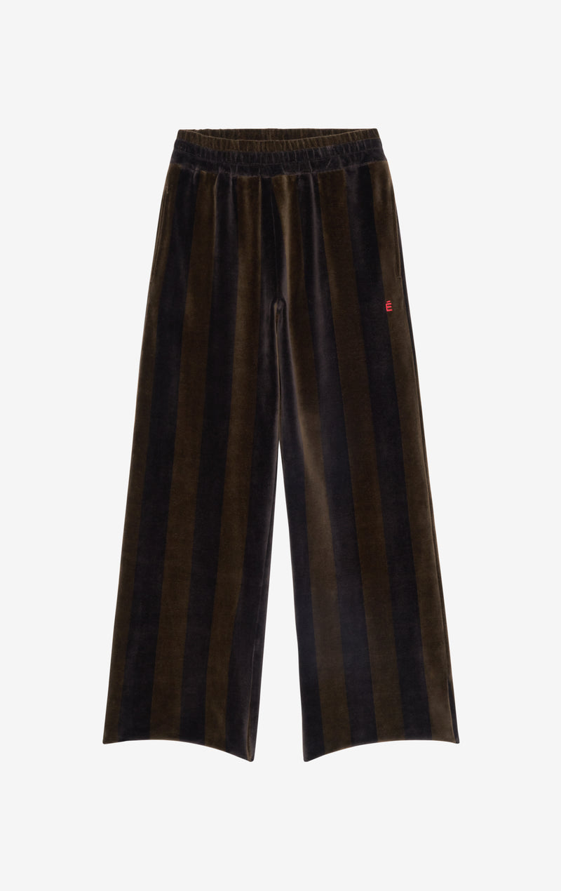 BITUME VELVET PANT - KHAKI