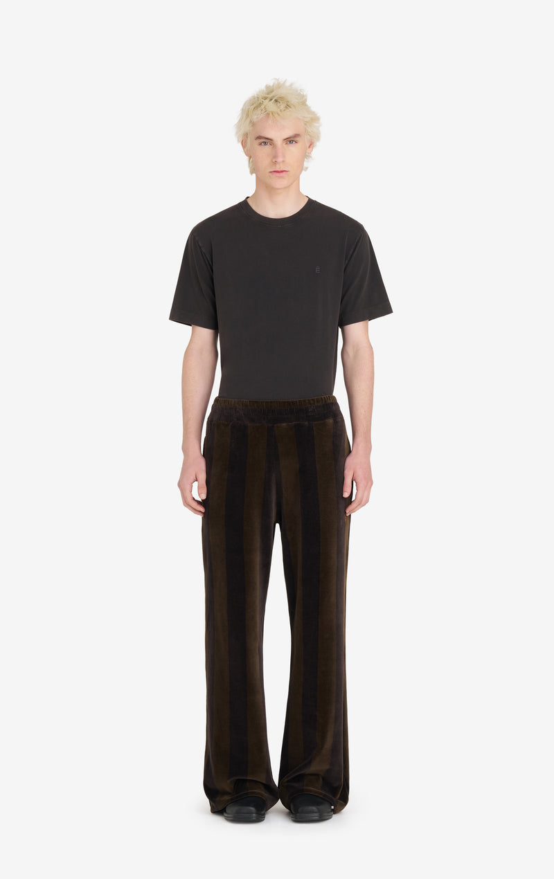 TRACKSUIT PANT VELVET XXS / KHAKI