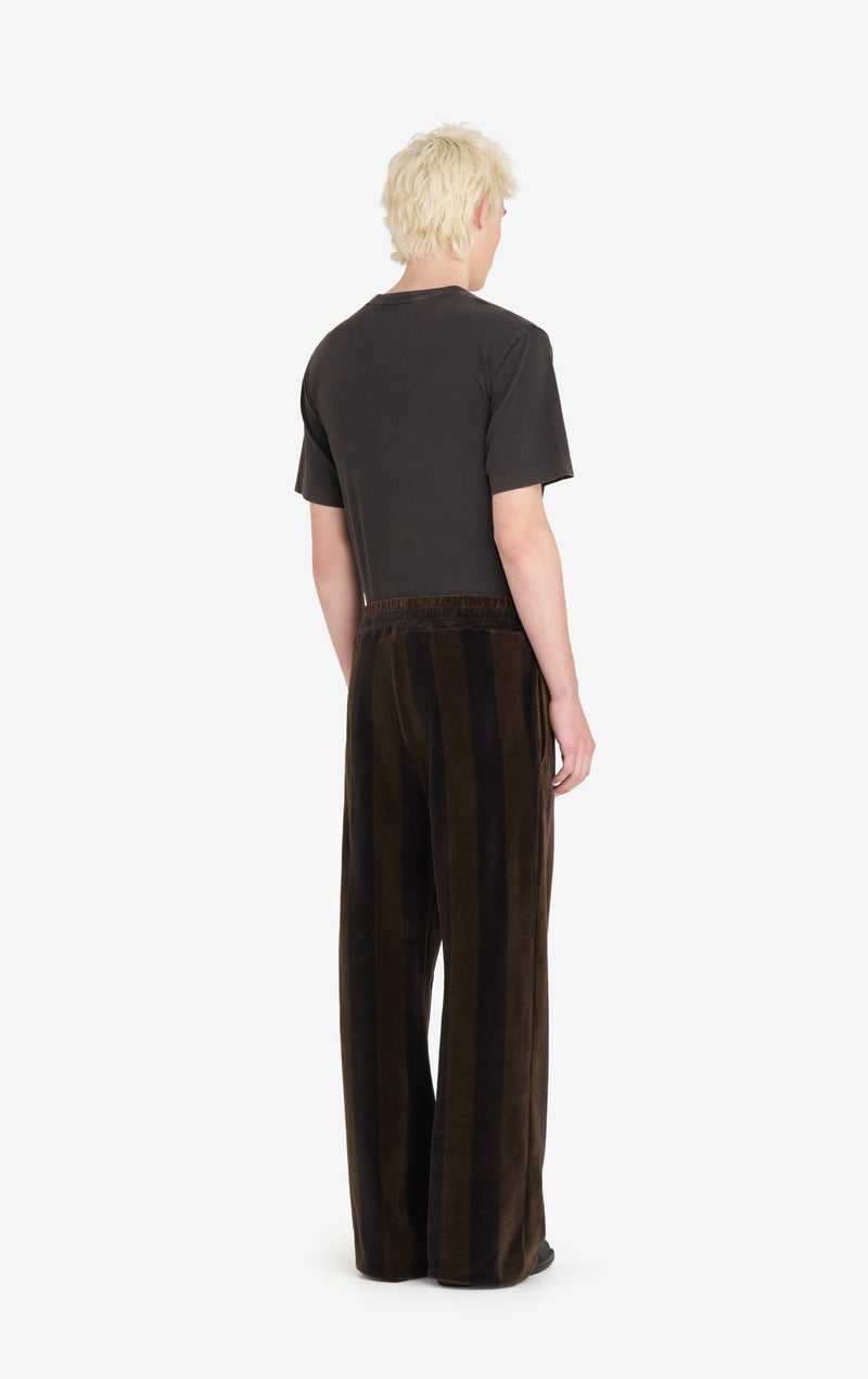 TRACKSUIT PANT VELVET XXS / KHAKI