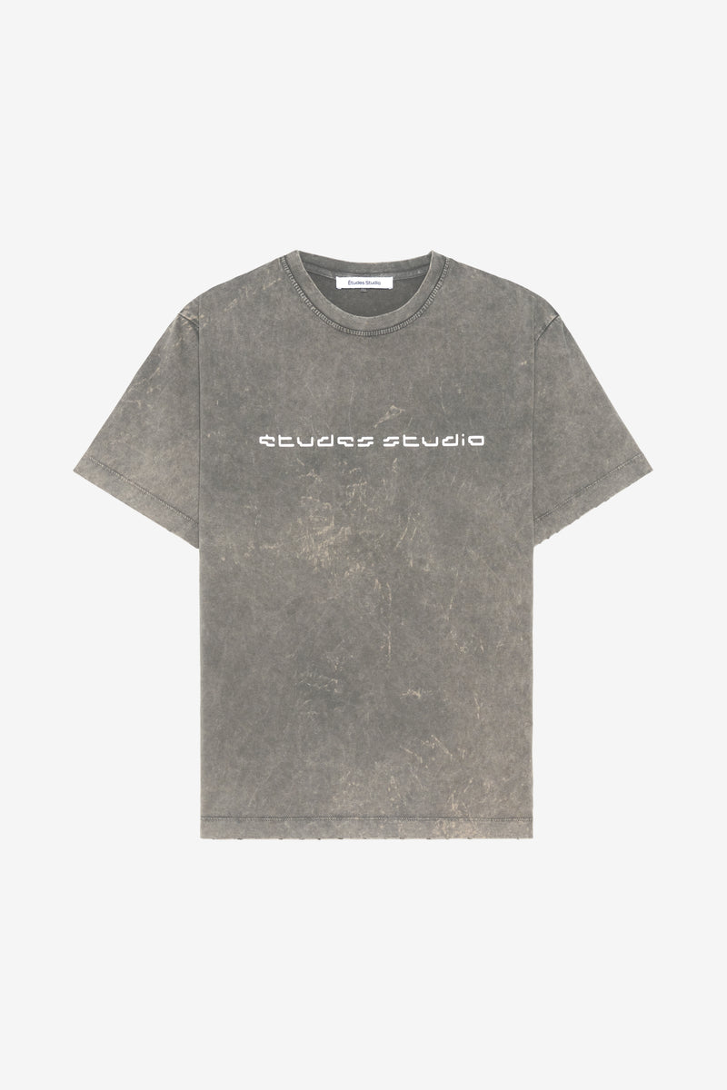 WONDER HEAVY BLEACH AUDIO T-SHIRT - GRAY LTGREY 1