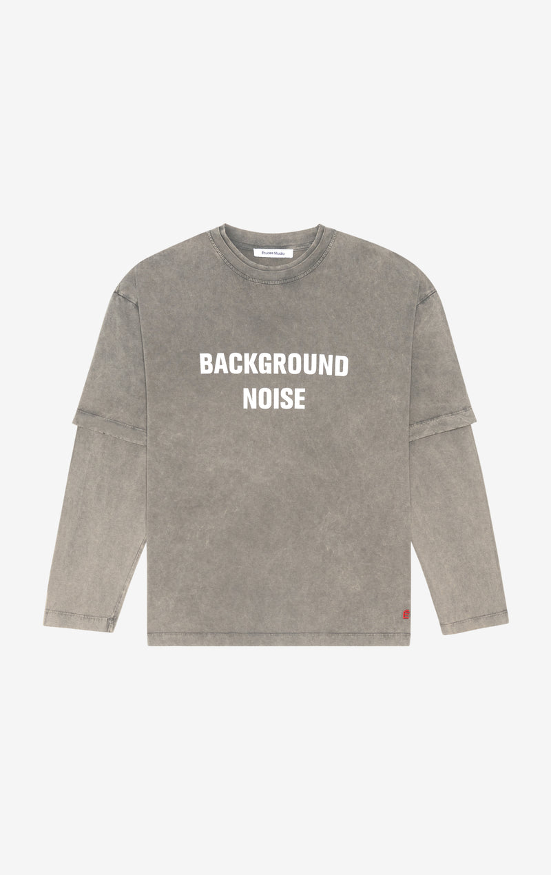 GOUDRON HEAVY BLEACH T-SHIRT - GRAY