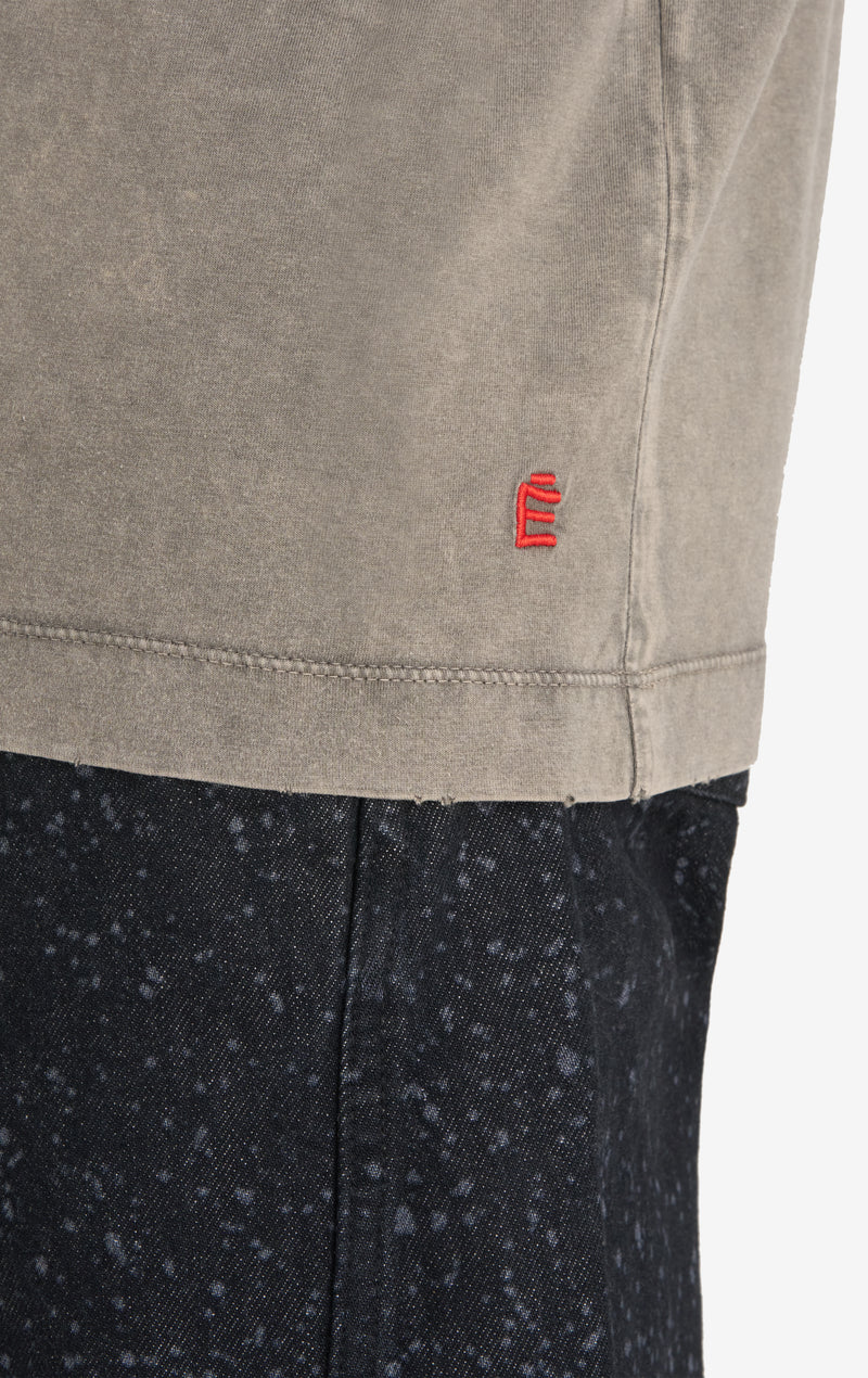 DOUBLE SLEEVE TS NOISE XXS / LTGREY