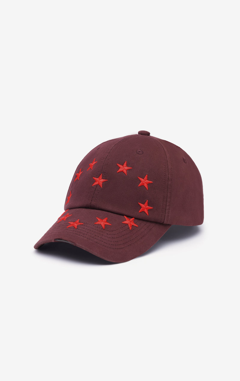 AWAY B HEART CAP - WINE ONE SIZE / WINE