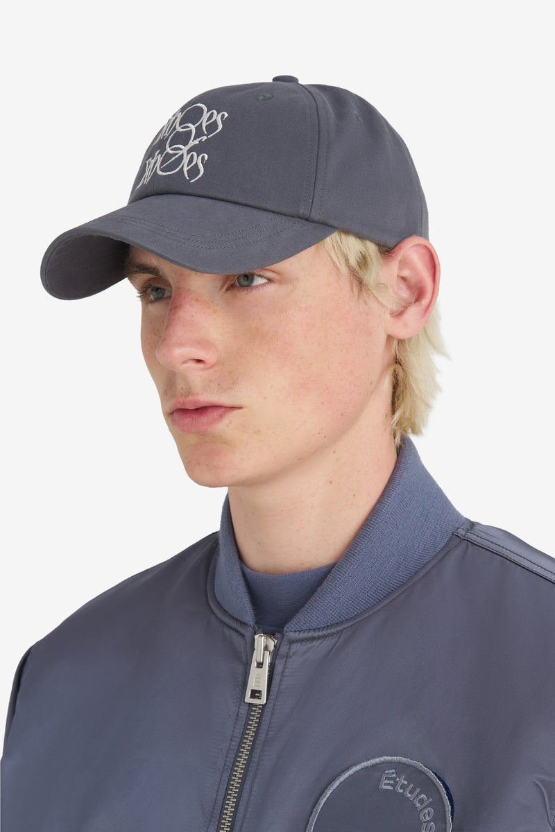 Casquette Booster GRIS BLEU 3