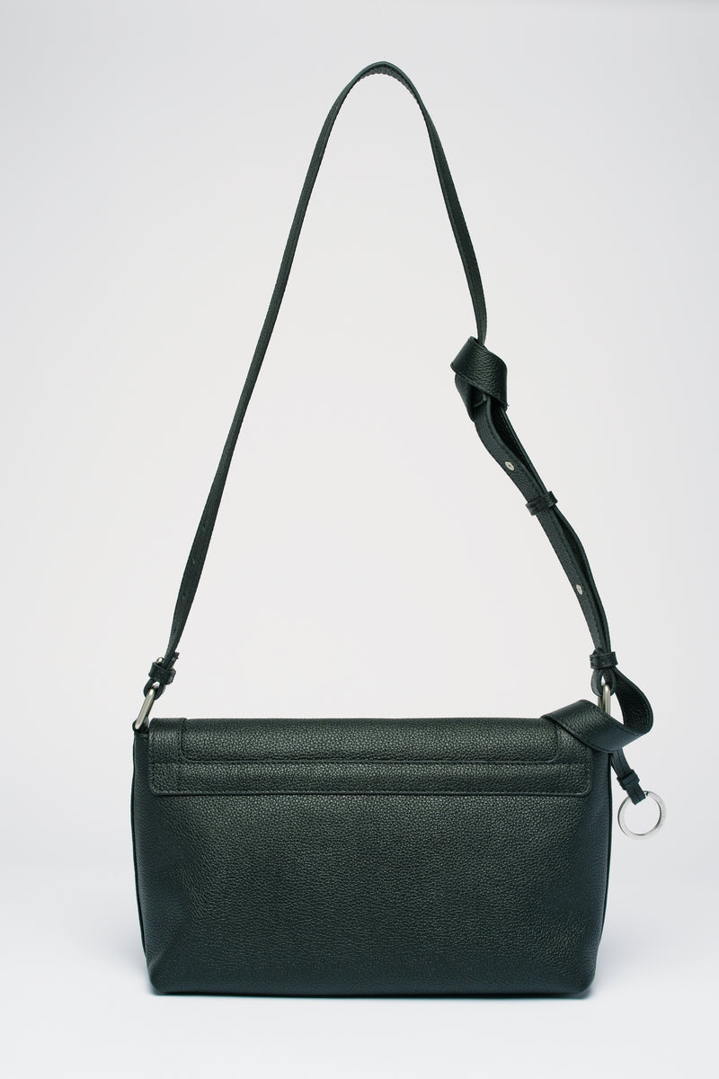 STUDIO SMALL BAG - LEATHER BLACK BLACK 3