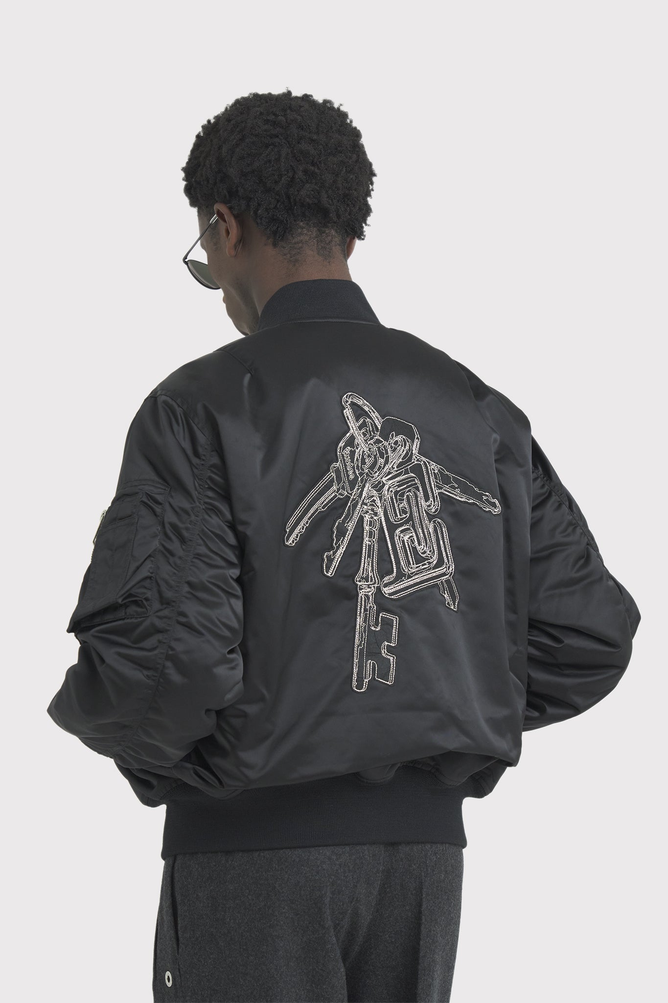 ÉTUDES HORIZON LOVELOCK NYLON BLACK OUTERWEAR 6