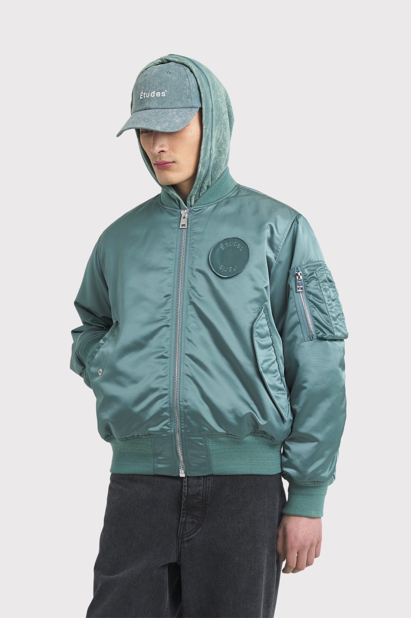 ÉTUDES HORIZON NYLON BLUE OUTERWEAR 4