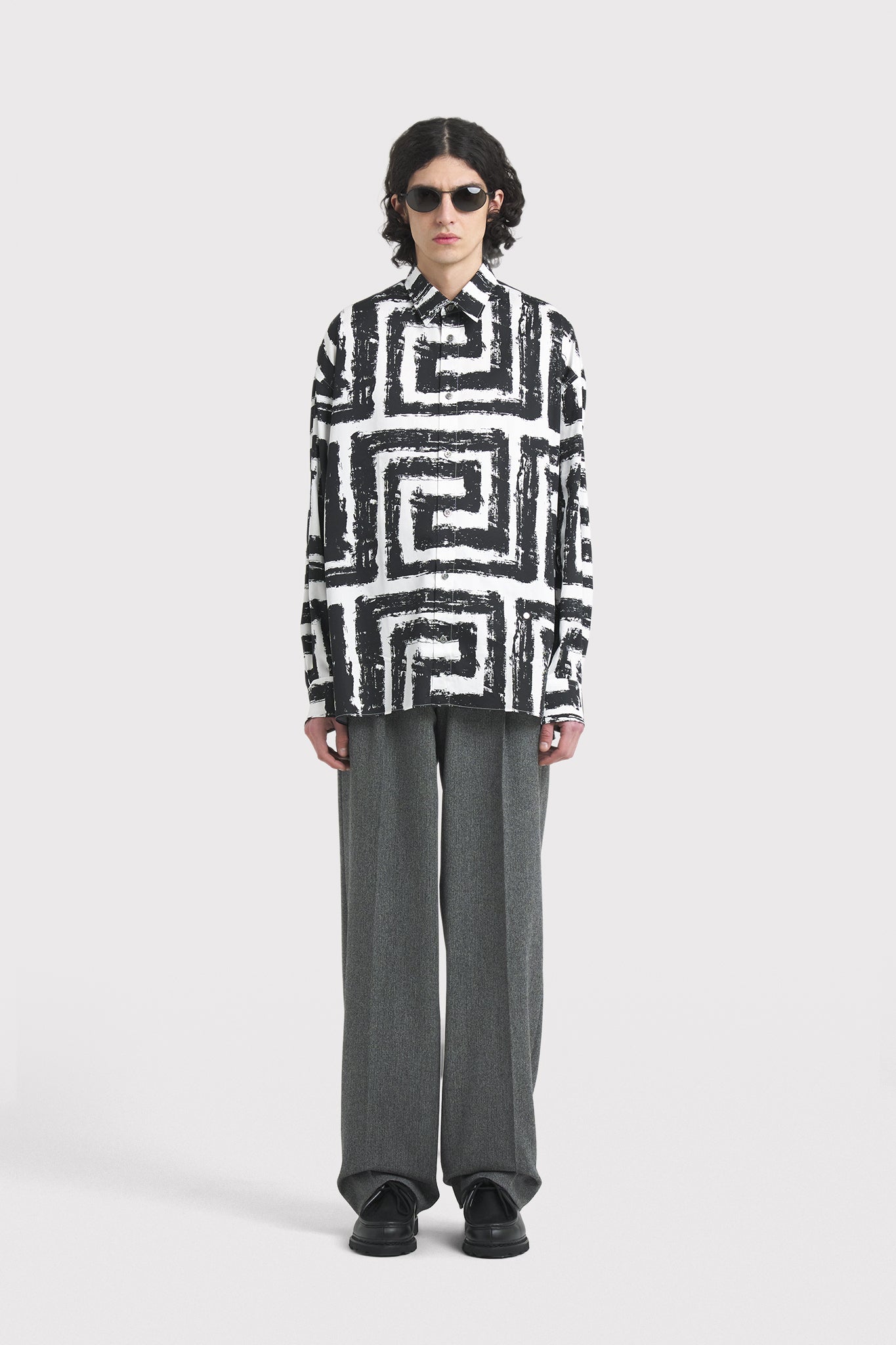 ÉTUDES ILLUSION ALLOVER MAZE SHIRTS 1
