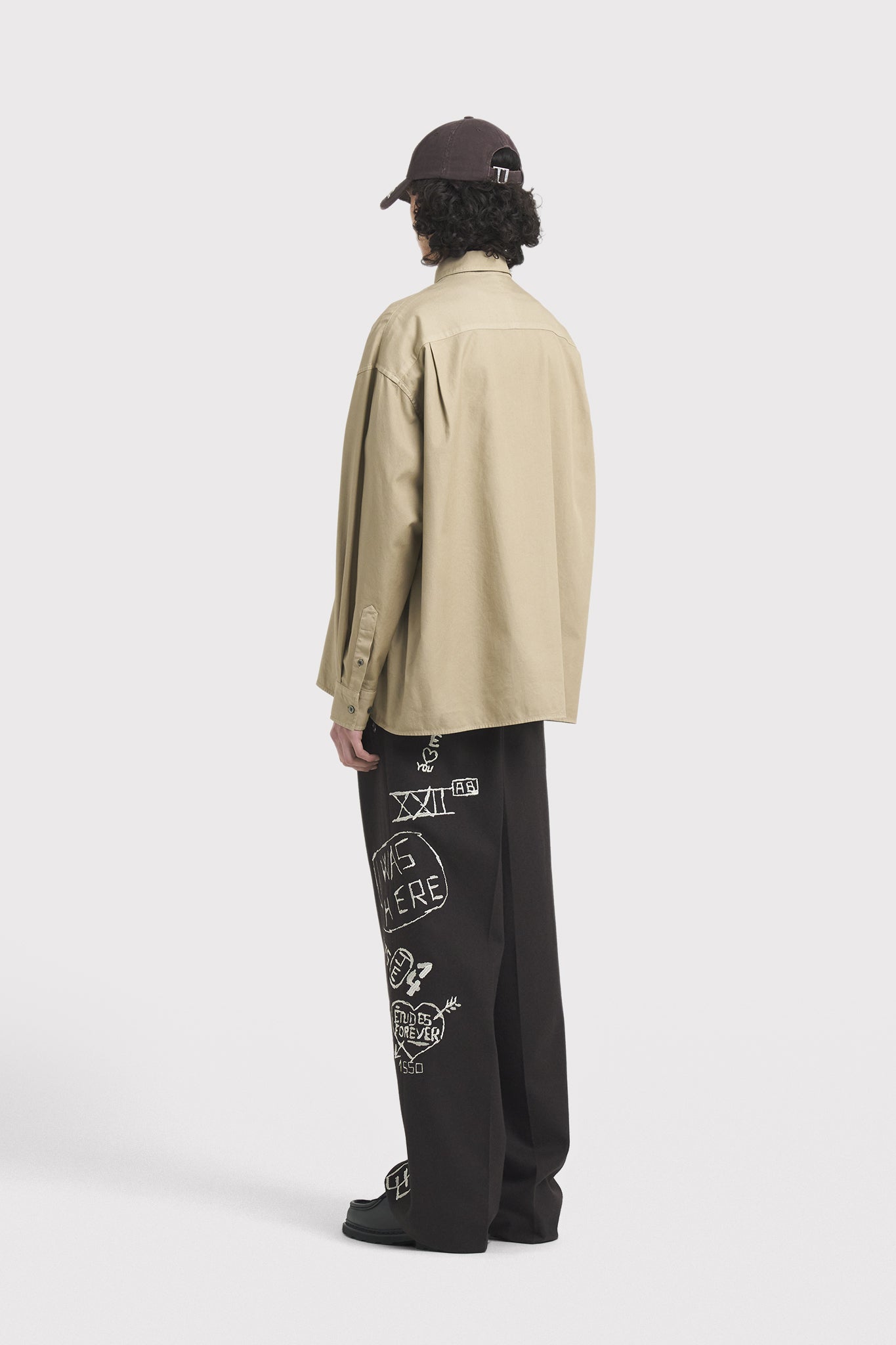 ÉTUDES ILLUSION DYED SAND DESTROY SHIRTS 3