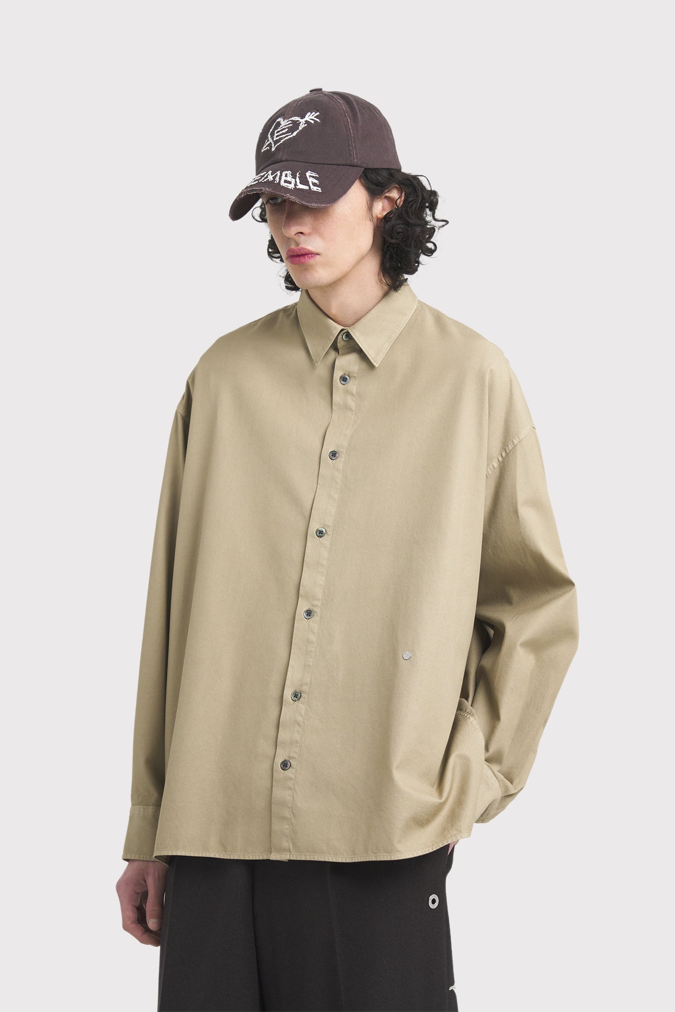 ÉTUDES ILLUSION DYED SAND DESTROY SHIRTS 4