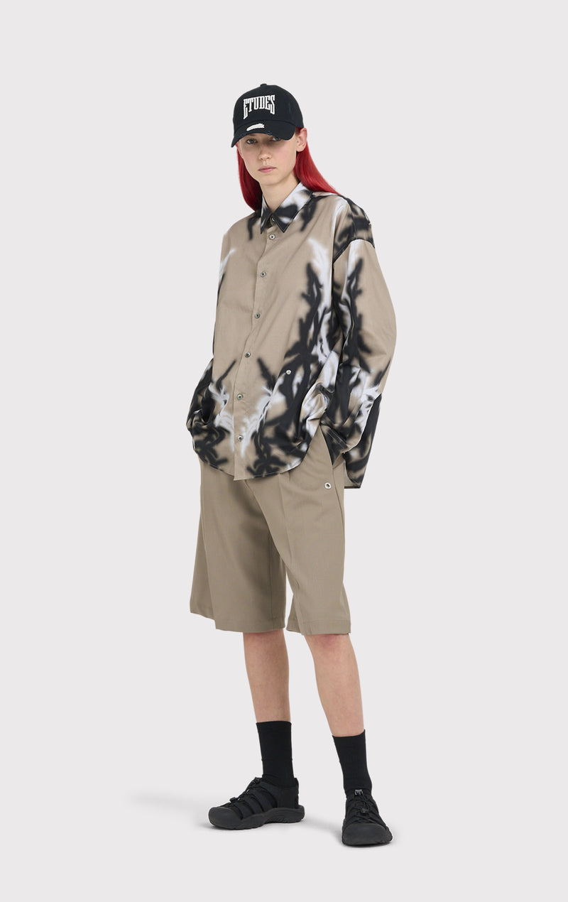 ÉTUDES ILLUSION LS POPLIN THORNS SAND SHIRTS 6
