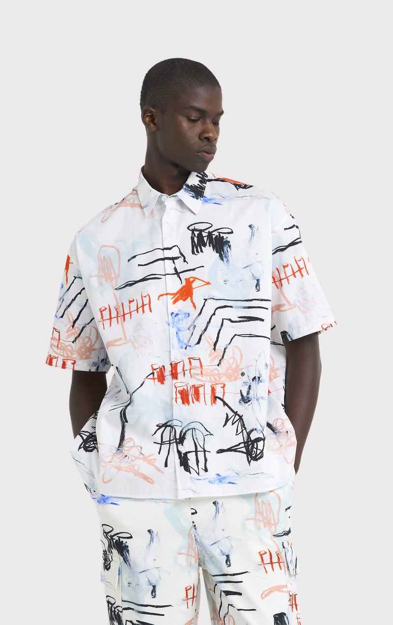 ÉTUDES ILLUSION SS POPLIN CIEL DE MAI SHIRTS 5