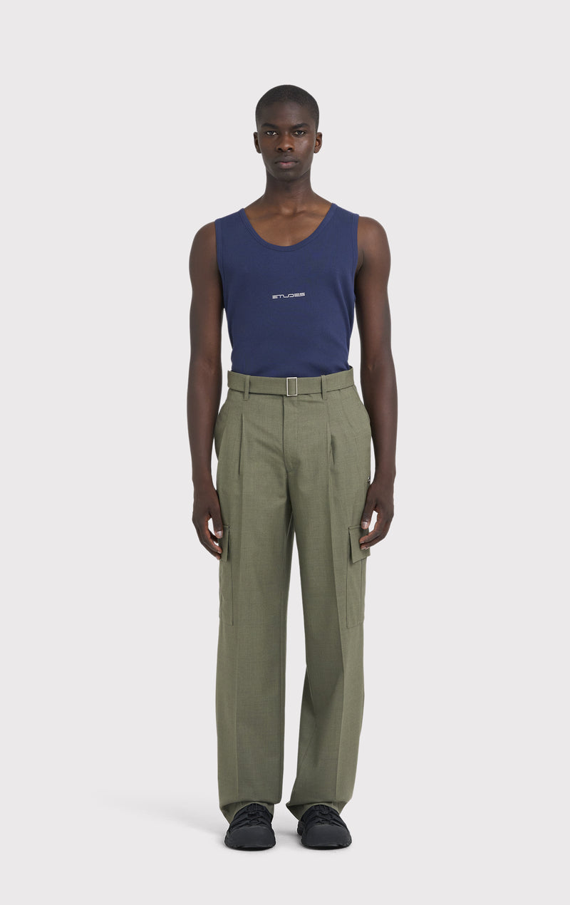 ÉTUDES IMPULSE SUITING LIGHT GREEN TROUSERS 3