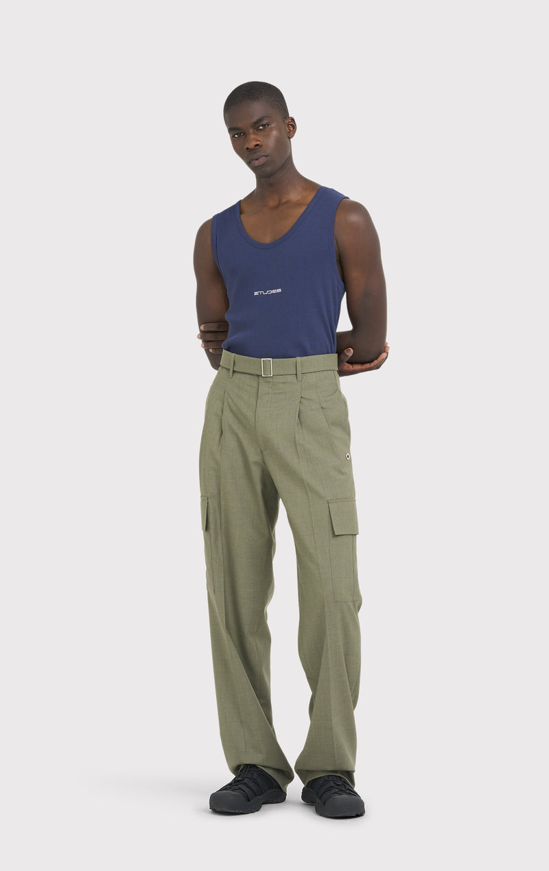 ÉTUDES IMPULSE SUITING LIGHT GREEN TROUSERS 6