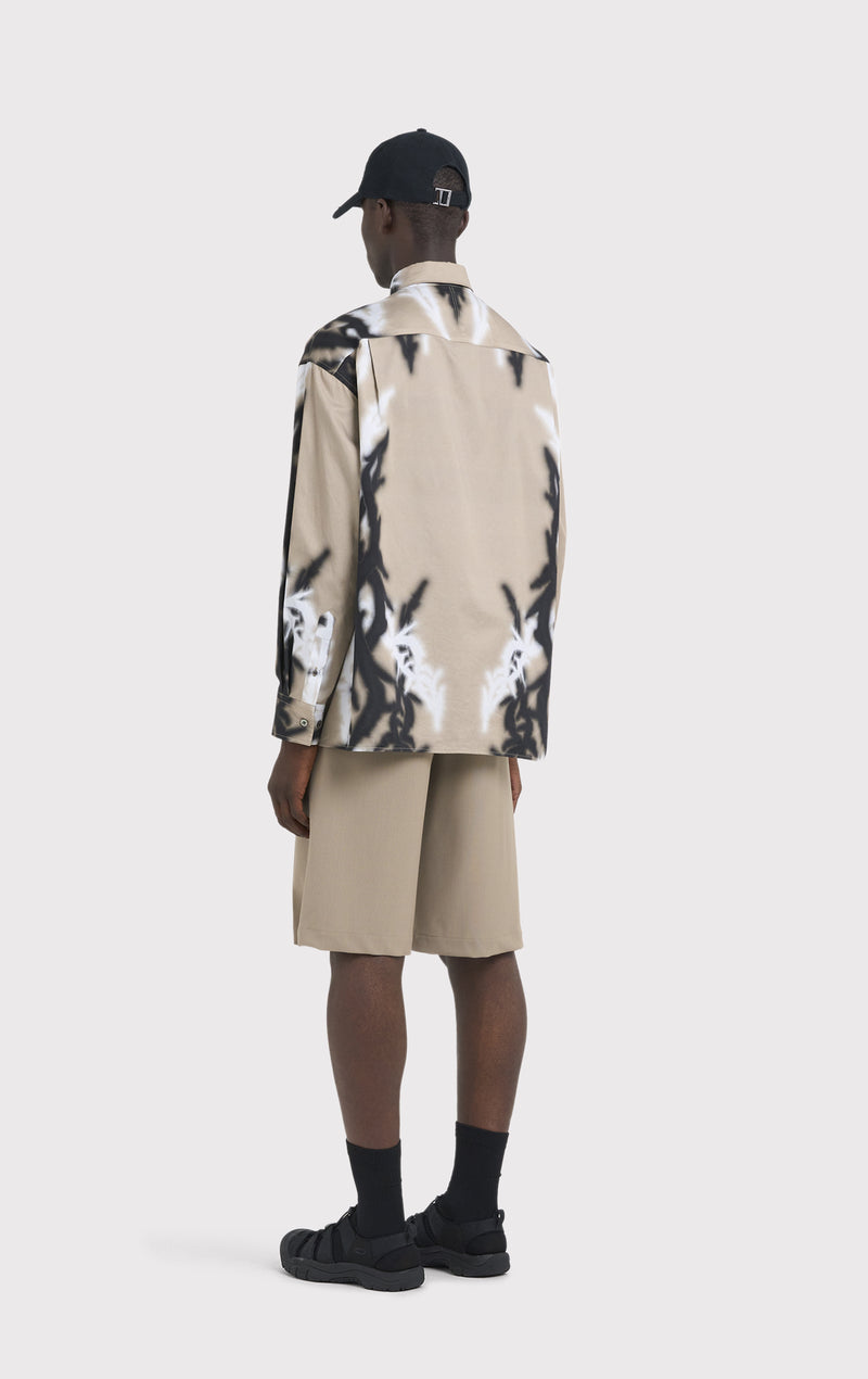 ÉTUDES ILLUSION LS POPLIN THORNS SAND SHIRTS 4