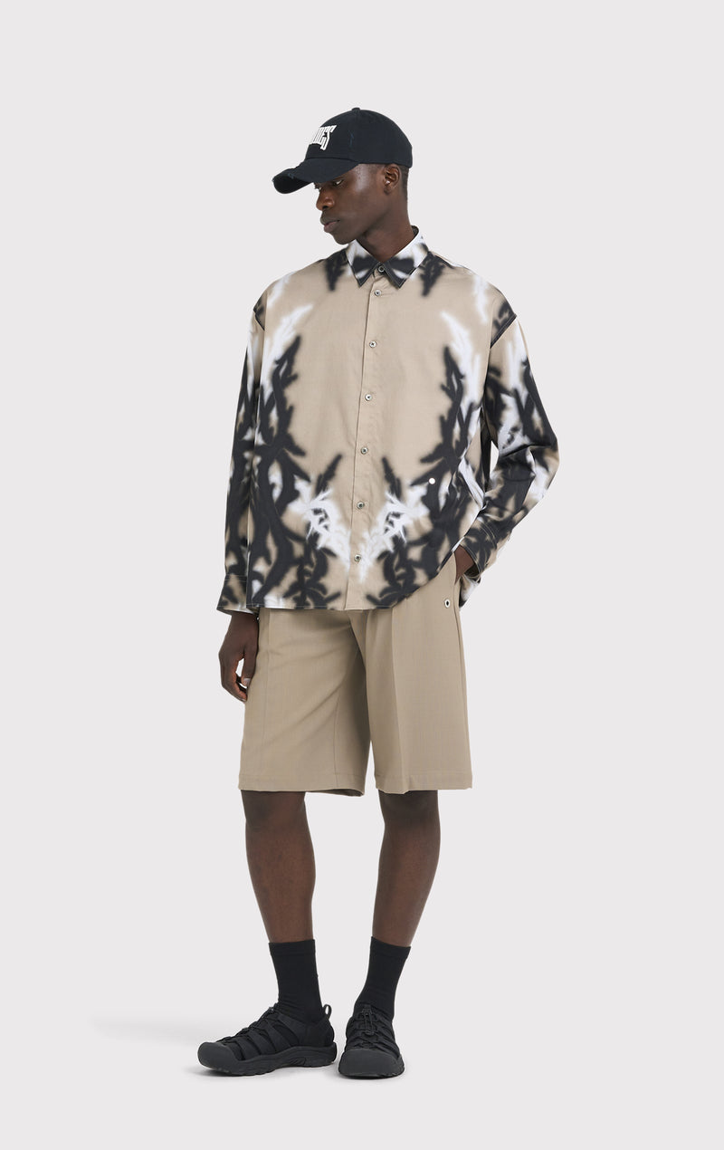 ÉTUDES ILLUSION LS POPLIN THORNS SAND SHIRTS 5
