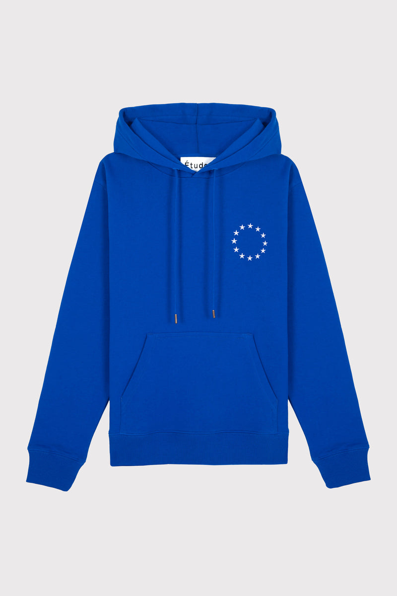 HOODIE EUROPA BLUE BLUE 1