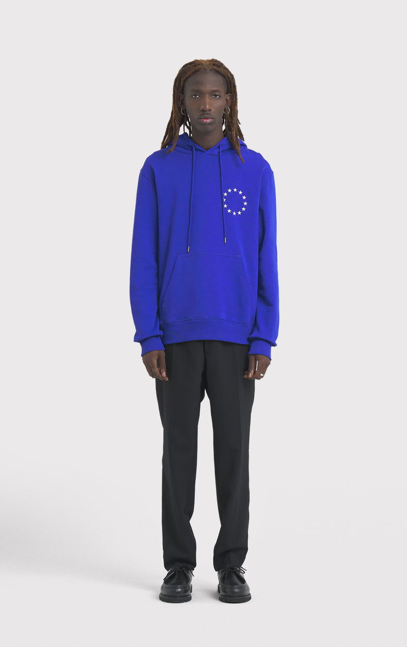 ÉTUDES HOODIE EUROPA BLUE SWEATSHIRTS 1