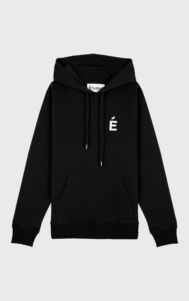 ÉTUDES HOODIE PATCH BLACK SWEATSHIRTS 2