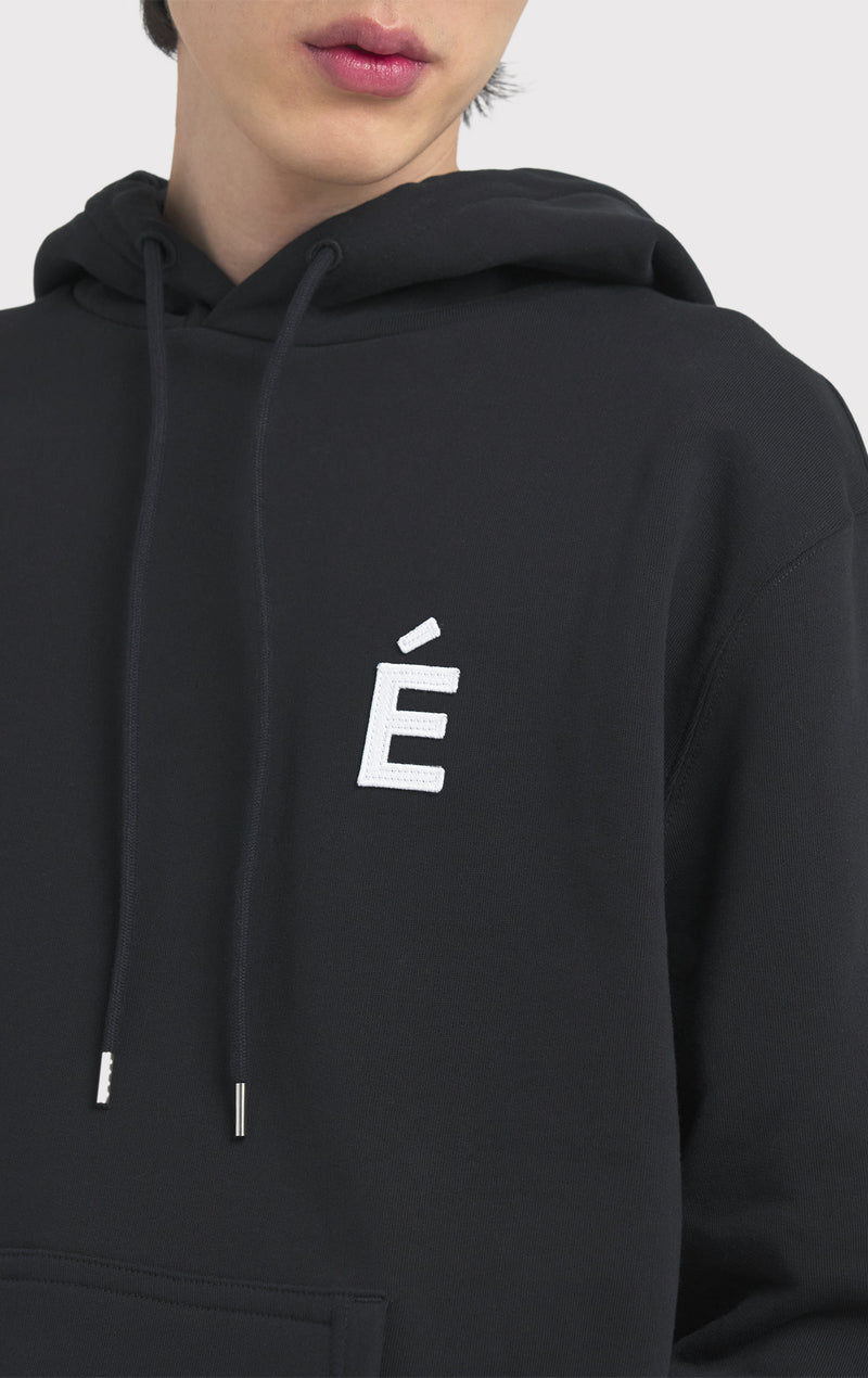ÉTUDES HOODIE PATCH BLACK SWEATSHIRTS 4