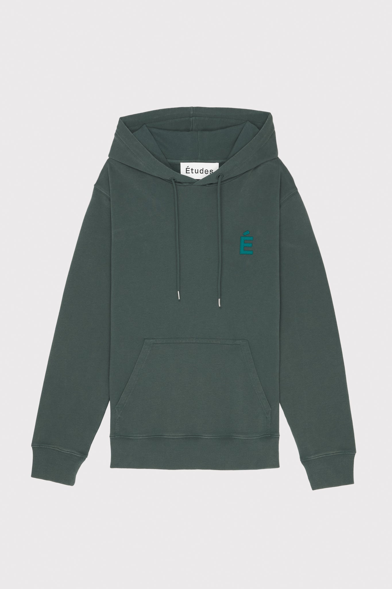 ÉTUDES KLEIN PATCH DK GREEN WASHED SWEATSHIRTS 2