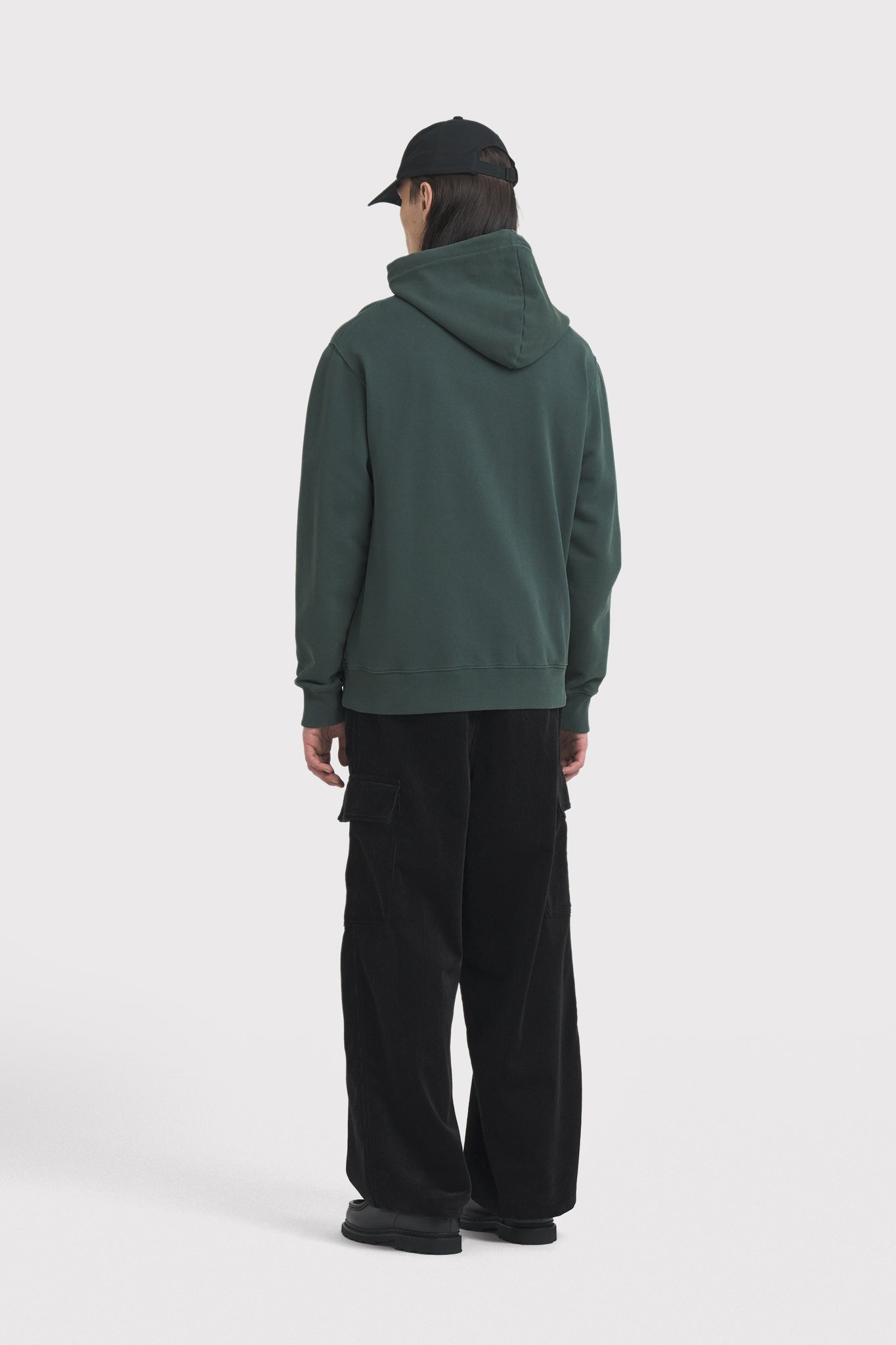 ÉTUDES KLEIN PATCH DK GREEN WASHED SWEATSHIRTS 3